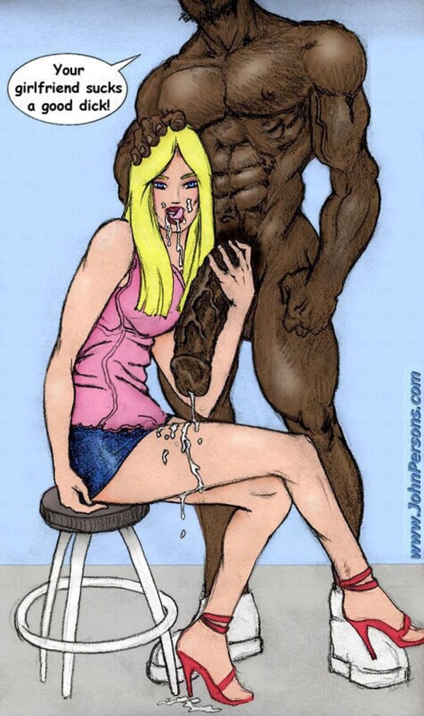 Interracial cuckold cartoons