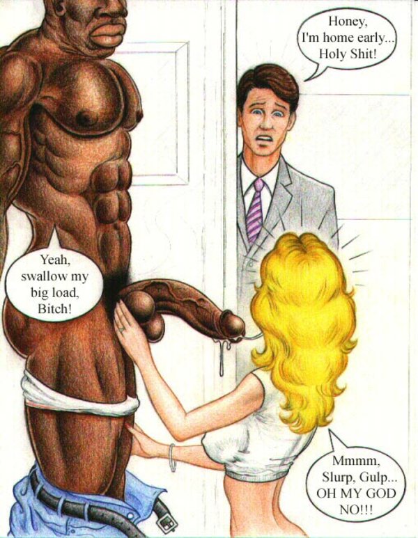 Cartoon erotic interracial