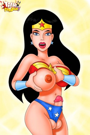 Daring woman taste plump