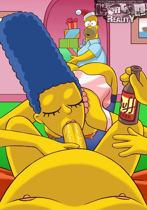 Homer simpson cock sucked