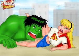 Porn hulk fun supergirl